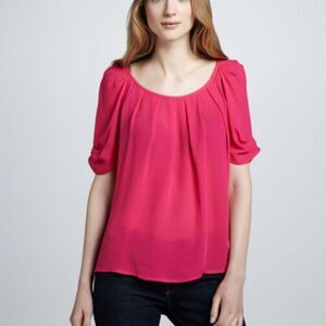 Joie Eleanor Tie Back Blouse